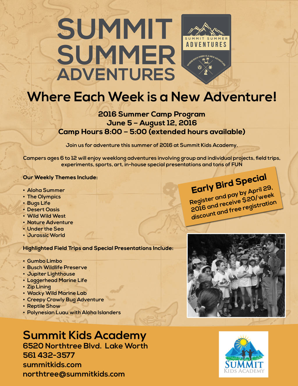 School Age Summer Camp - Summit Kids AcademySummit Kids Academy