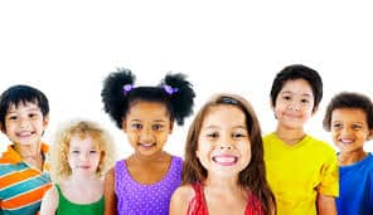 different races of children